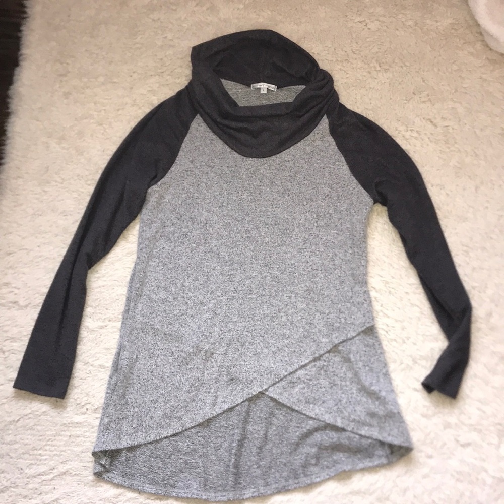 Cowl neck sweater